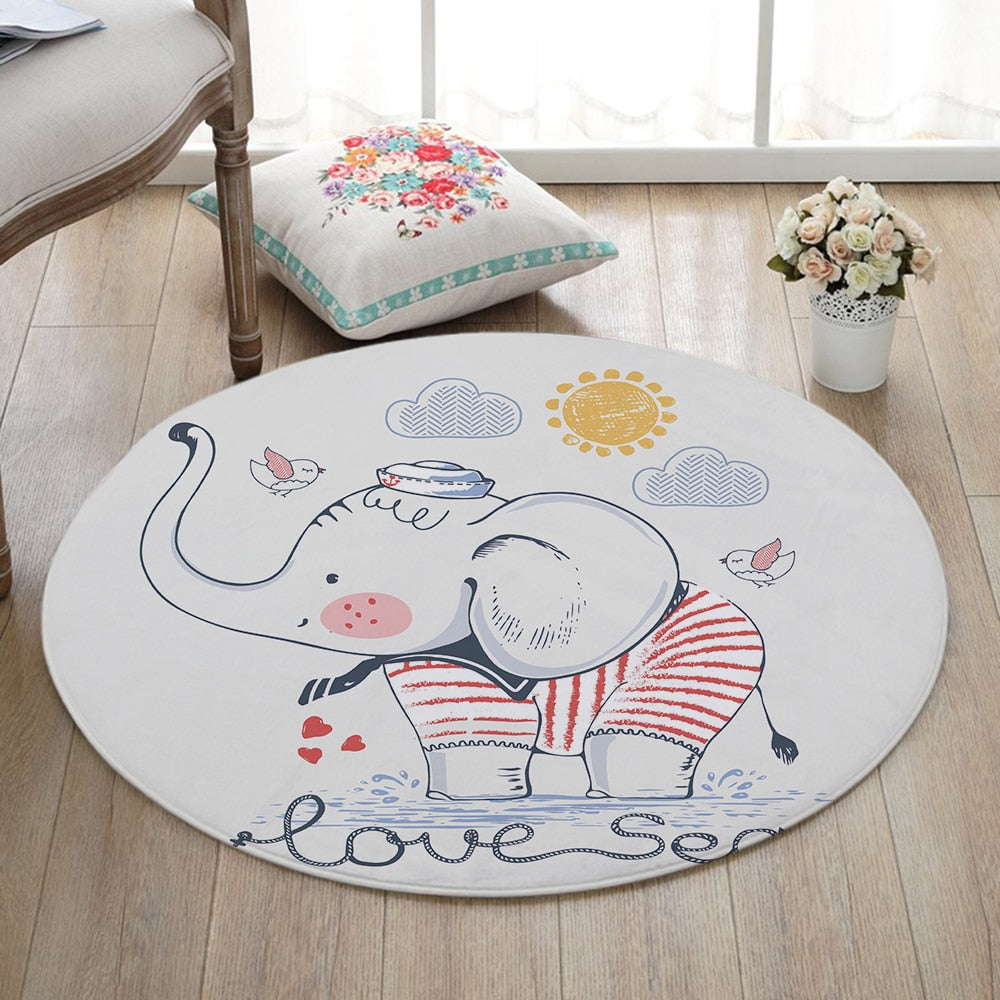 Tapis elephant bebe