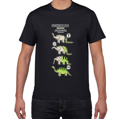 T-shirt Serpent & elephant ca donne un dinosaure