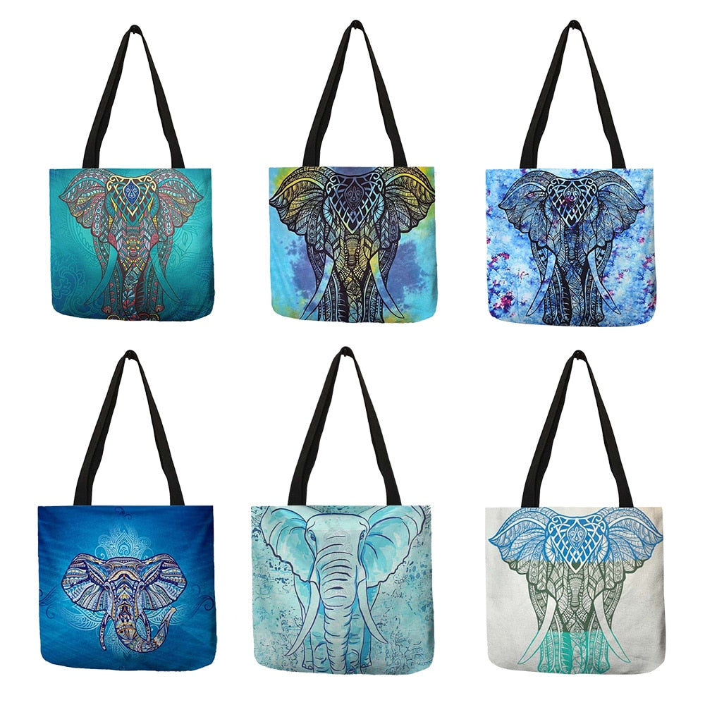 Sacs cabats elephant mandala