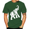 T-shirt Donald Trump elephant couleur vert - hommes