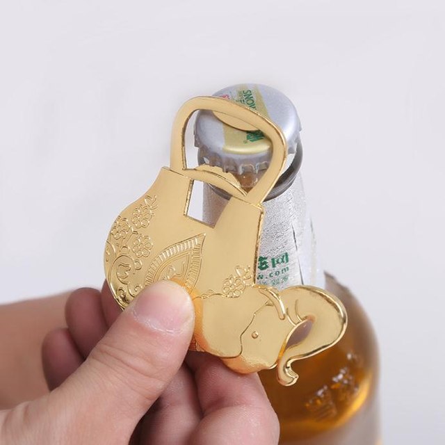 Ouvre-bouteille plat elephant