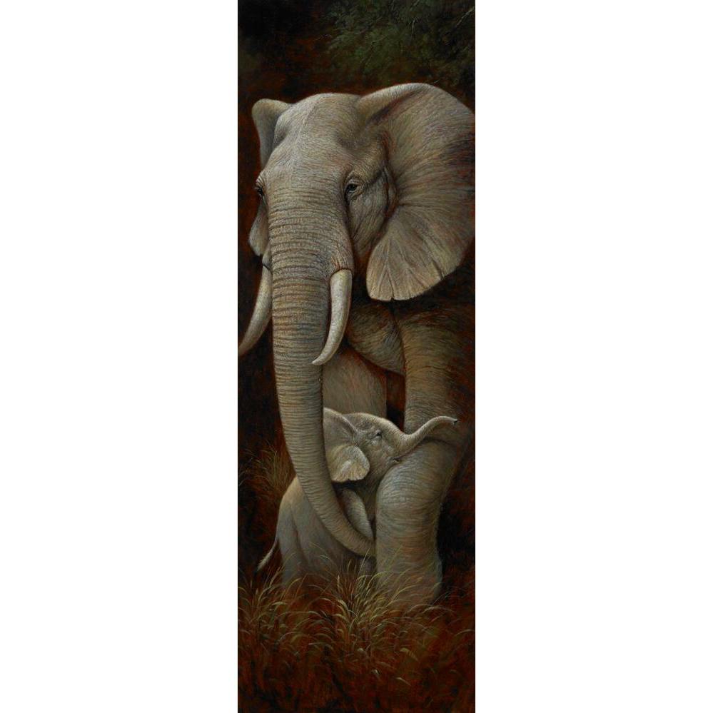 Peinture sur toile tres haute qualite, format tout en hauteur