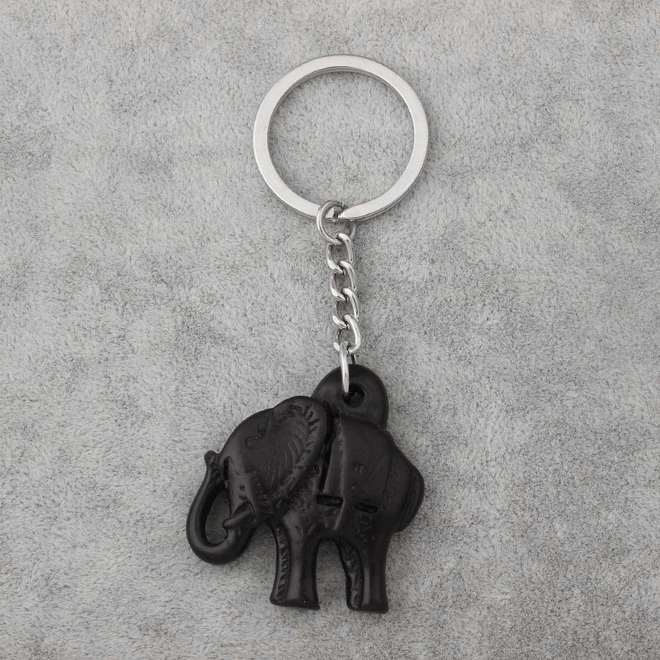 Dimensions du porte-clef couleur noire