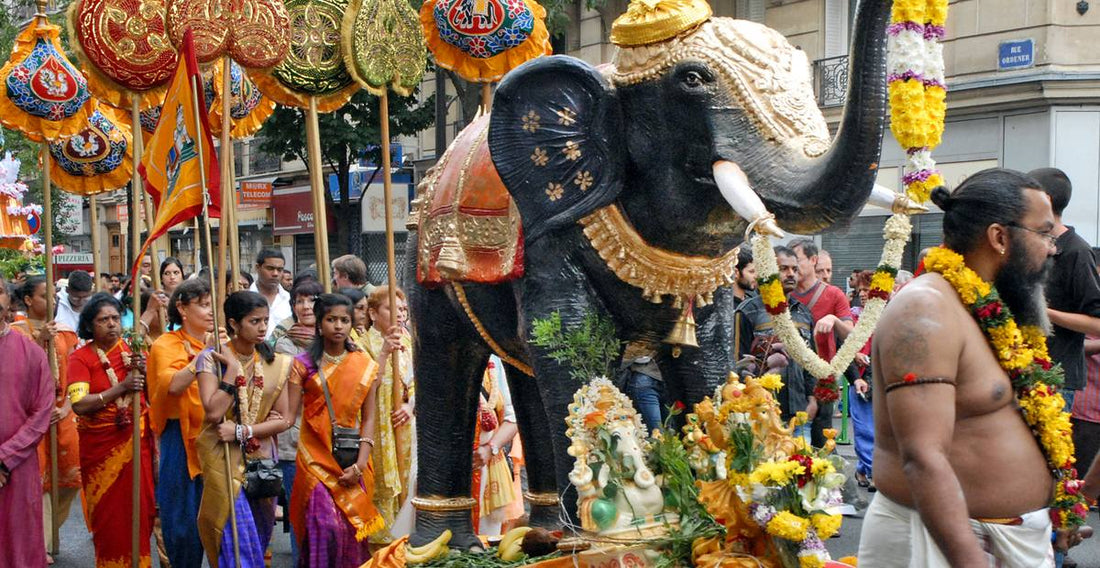 La fete de Ganesh a Paris, edition 2020