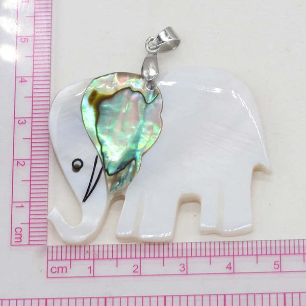 Jo Wisdom Collier Pendentif Éléphant Chanceux Argent 925-1000 Femme