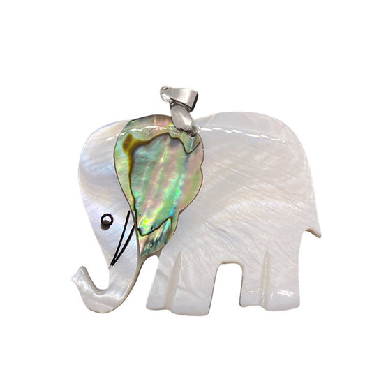 pendentif pachyderme de couleurs multiples