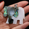 pendentif elephant à utiliser pour un collier