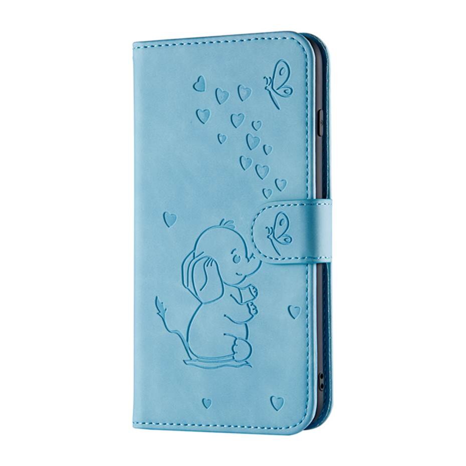 Etui protection Samsung elephanteau 3d avec inserts cartes credit