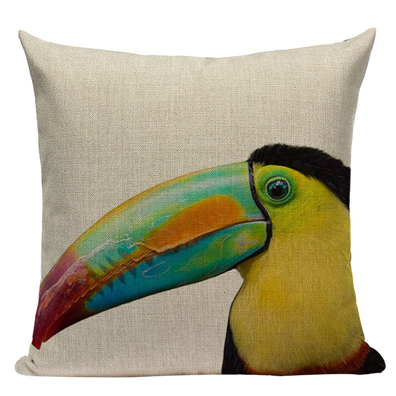 Housse de coussin pelican