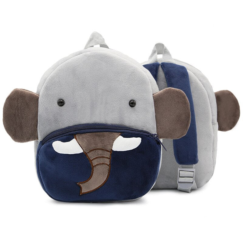 Cartable elephant peluche