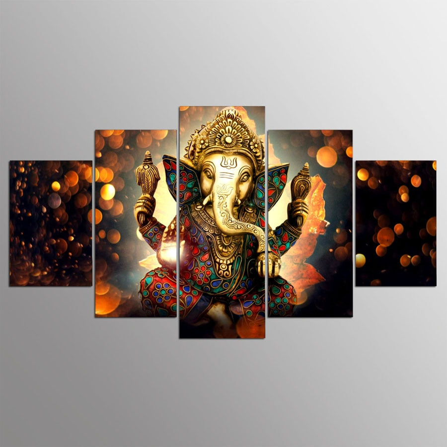 Tableau divinite Ganesh