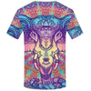 T shirt elephant mandala streetwear