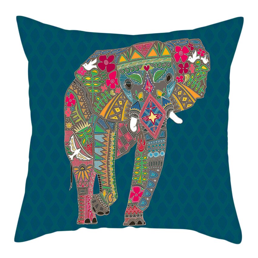 Housse de protection elephant patchwork