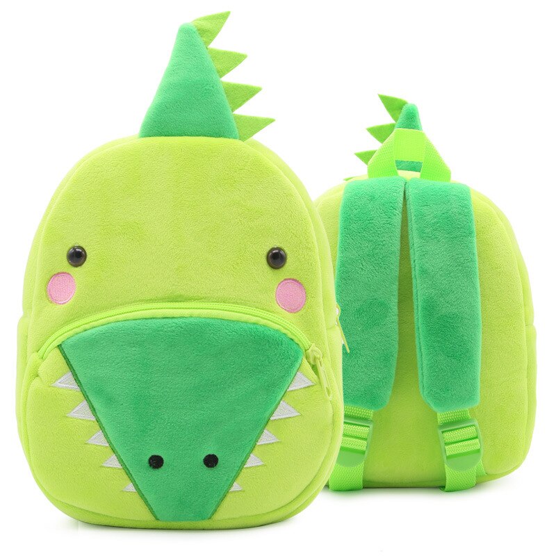 Cartable crocodile peluche