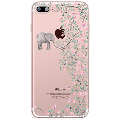 Coque iPhone elephant arbre
