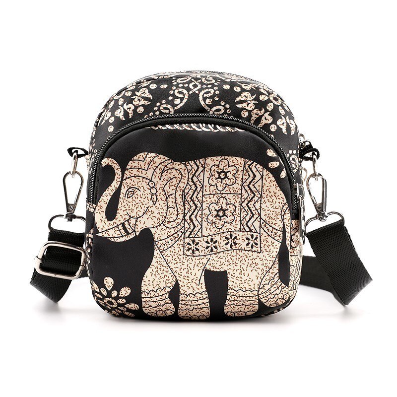 Mini sac a bandouliere elephant vu de face