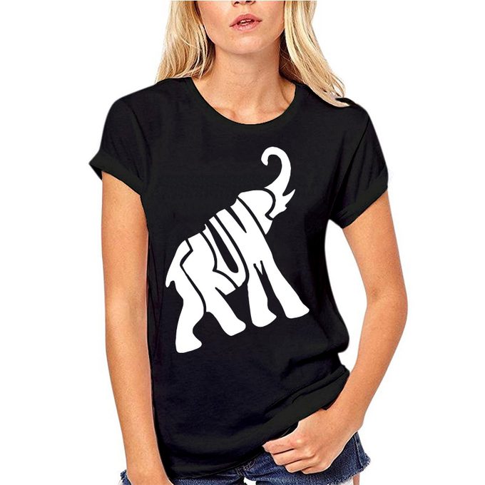 T-shirt Donald Trump elephant - femmes