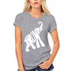 T-shirt Donald Trump elephant couleur gris collection femmes
