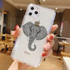 Coque iPhone elephant influence mandala