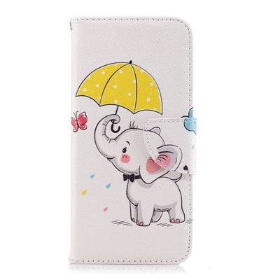 Etui de protection iPhone elephanteau parapluie