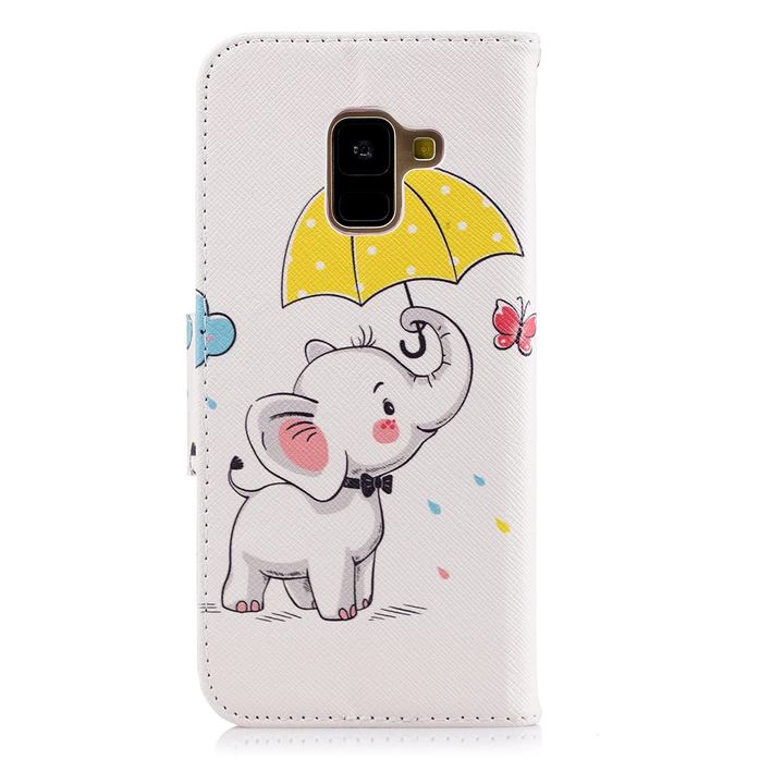 Etui de protection iPhone elephanteau parapluie vue arriere