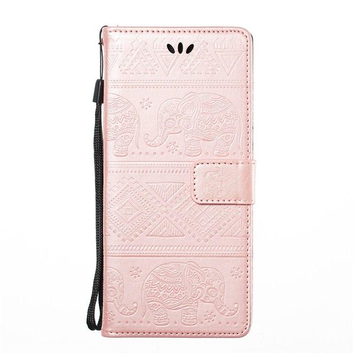 Etui de protection Samsung elephant mandala or rose