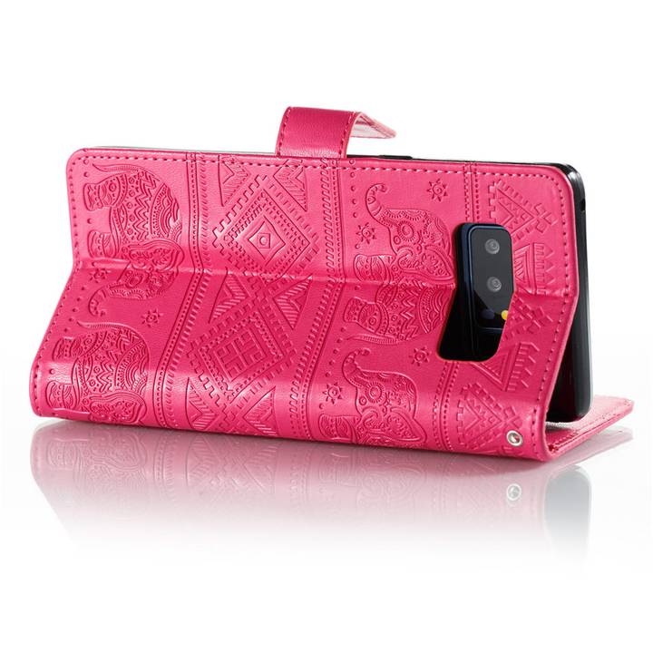 Regardez facilement des videos avec l'etui de protection Samsung elephant mandala rose