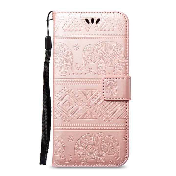 Etui de protection Huawei elephant mandala or rose