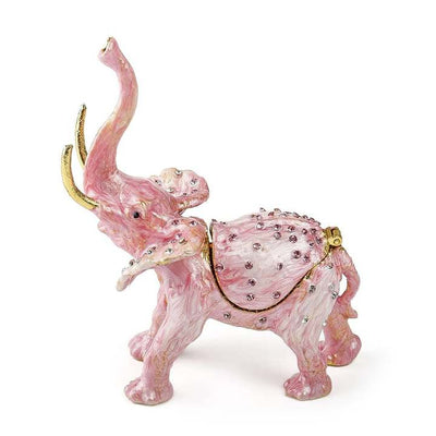 Porte bijoux éléphant couleur rose