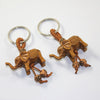 Porte-clef elephant bois vendu par 2