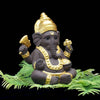 Statuette éléphant Inde, Dieu hindou Vinâyaka, contient de la porcelaine