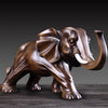Statue elephant, aspect ébène, pour votre décoration intérieure