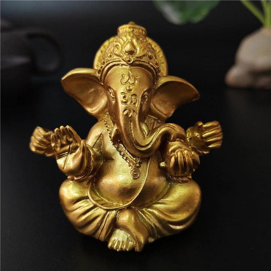 Statue Ganesh en resine, trois variations disponibles