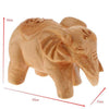 Dimensions de la statuette elephant bois biologique