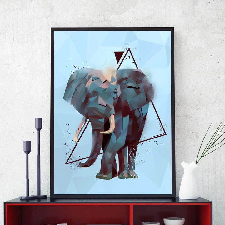 Tableau elephant design