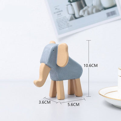 Dimensions de la figurine elephant style nordique