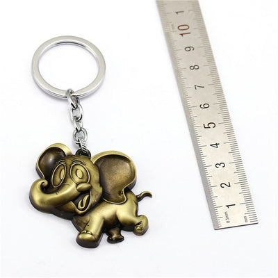 Dimensions du porte-clef elephant cartoon